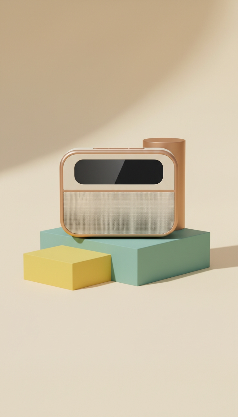 Portable Bluetooth Speaker with Hi-Fi Audio